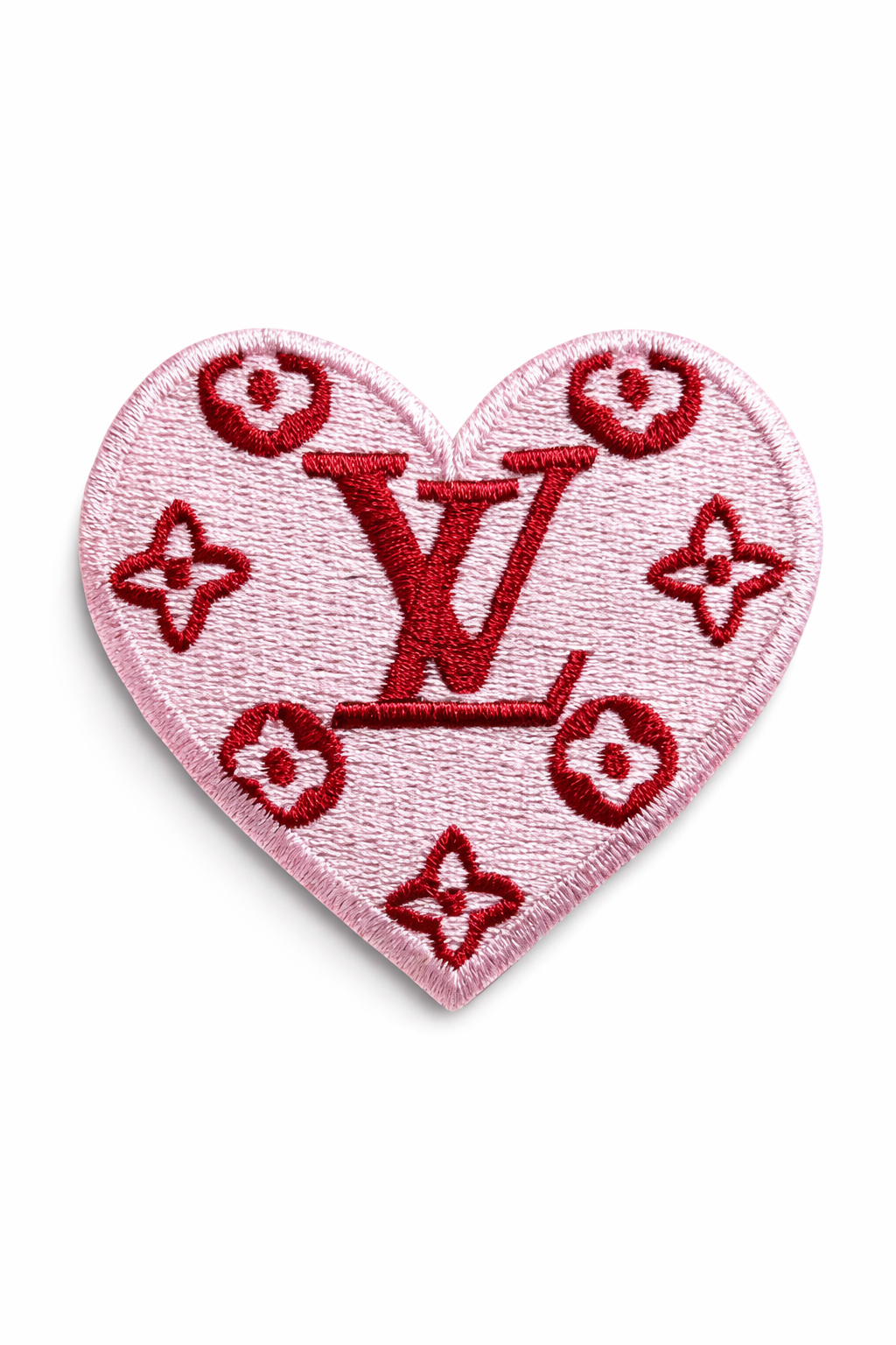 Light Pink LV - Embroidered Patch
