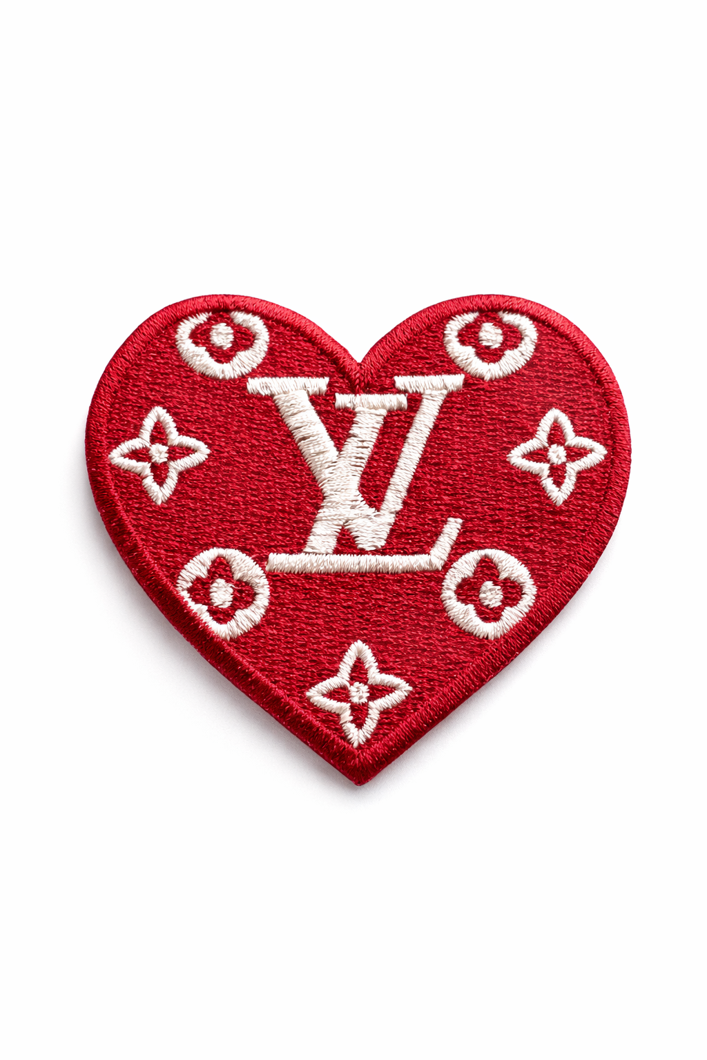 Red LV - Embroidered Patch